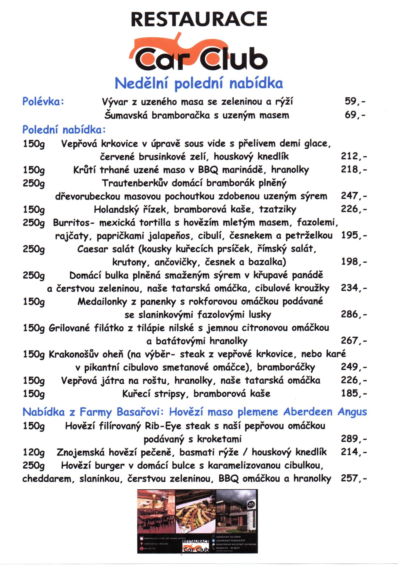 Denni menu